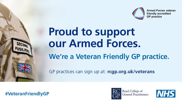 Veteran Friendly GP Practice Accreditation