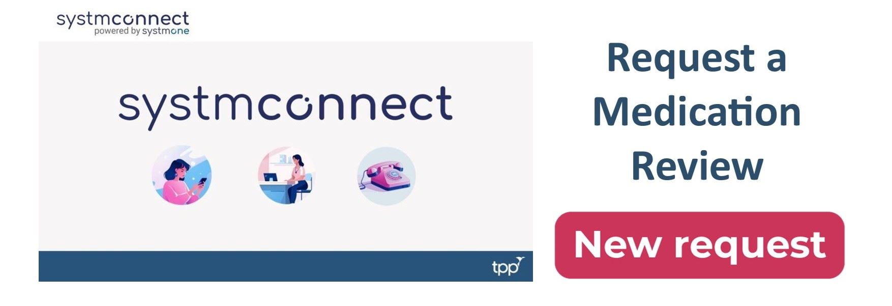 systmconnect online consultation service - Request a Medication Review