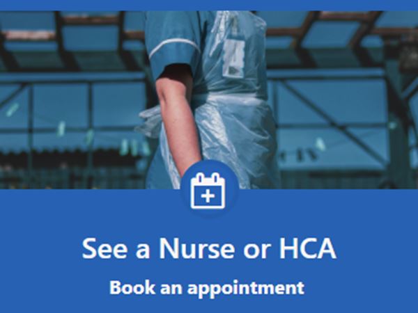 See a Norse or Health Care Assistant