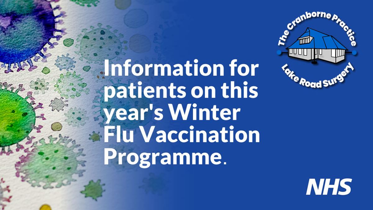 Information for patients on this year's Winter Flu Vaccination Programme