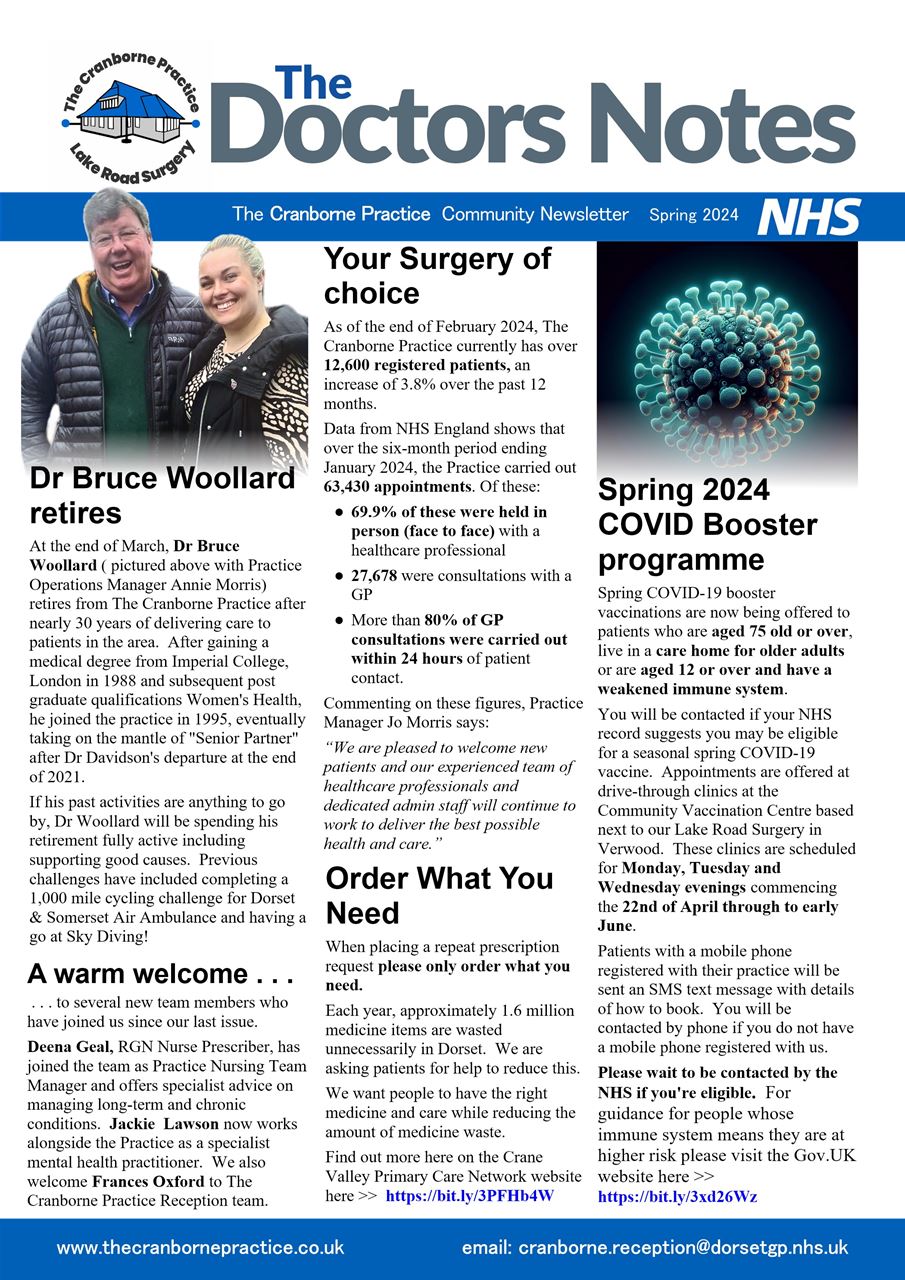 The Doctors Notes newsletter